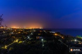 Makri' den harika manzarası.