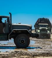 Άρματα του ελληνικού στρατού πέρασαν το ποτάμι στις Φέρες στο πλαίσιο της άσκησης «Ποτάμια Οδός-22»