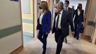 Το ΠΓΝΑ επισκέφτηκε η Υφυπουργός Υγείας Ζωή Ράπτη