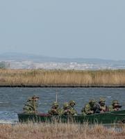 Εθνοφύλακες των Φερών στο Αινήσιο Δέλτα.
