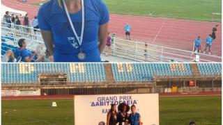 Χάλκινη επέστρεψε η Σπυριδούλα Ναζίρη από το Γκραν Πρι "Δαρβιτζόγλεια"