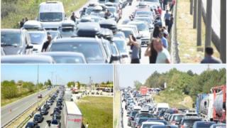 Ξεκίνησε το Μπαϊράμι - Χαμός στο τελωνείο των Κήπων με ουρές χιλιομέτρων