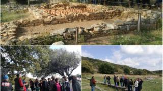 Το Λαϊκό Φροντιστήριο Αλεξανδρούπολης επισκέφτηκε τον αρχαιολογικό χώρο της αρχαίας Ζώνης