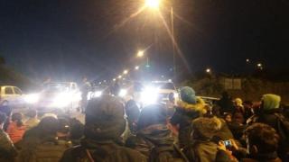 1 χρόνος φυλάκιση στους μετανάστες που έκαναν κατάληψη στον Κόμβο Καβύλης στην Ορεστιάδα 