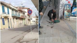 Ο Δήμος Σουφλίου αφαίρεσε την πινακίδα που εμπόδιζε την κίνηση των ΑμεΑ 