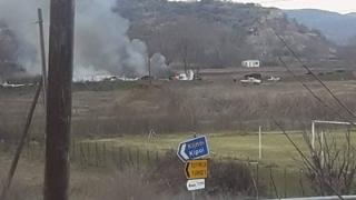 «Ύποπτη» φωτιά στο Αρδάνιο Έβρου (βίντεο) 