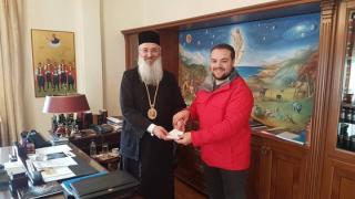 400 παιδιά ήπιαν καφέ στην υγειά του Μητροπολίτη & του Συλλόγου Καφέ-Εστίασης Αλεξανδρούπολης