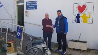 Μια δωρεά που ανοίγει το δρόμο για τα ΑμεΑ Έβρου 