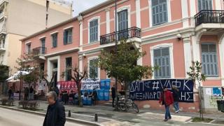 Οι φοιτητές στις κάλπες στο κέντρο της Αλεξανδρούπολης 