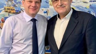 Μια σειρά σημαντικών έργων συζητήθηκαν μεταξύ του Υπουργού Υποδομών Μεταφορών & του Αντιπεριφερειάρχη Έβρου