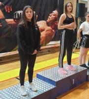 Απονομή: Νίνα Μπανταλίδου - 2η θέση στην κατηγορία -50