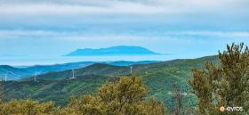 Η θέα από την περιοχή «Τρεις Βρύσες» στη Λεπτοκαρυά