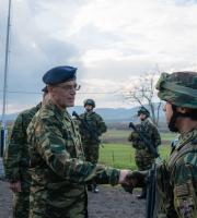 Επίσκεψη του Αρχηγού ΓΕΣ σε στρατόπεδα στον Έβρο & τη Σαμοθράκη (φωτο)