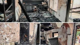 Κάηκε ολοσχερώς σπίτι στην περιοχή τέρμα Άβαντος (φωτο)