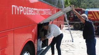 Το Επιμελητήριο Έβρου στο πλευρό των Πυροσβεστών που συνδράμουν στην μάχη της πυρόσβεσης στη Δαδιά