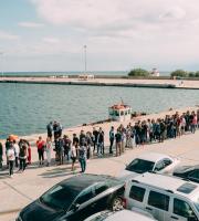 Στον "αέρα" σήκωσε ο Phonique το Yacht club, στην Αλεξανδρούπολη