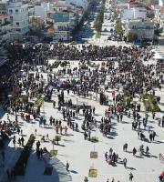 Ορεστιάδα: Πλήθος κόσμου στην συγκέντρωση συμπαράστασης για τους δύο Έλληνες στρατιωτικούς (video) 