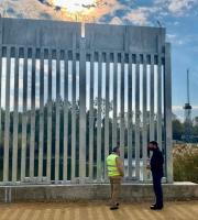 Προχωράει η κατασκευή του φράχτη στον Έβρο (φωτο)