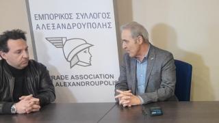 Βασίλης Τσολακίδης: "Με λουκέτα στην αγορά του Έβρου & ανεργία δεν έρχεται η ανάπτυξη..."
