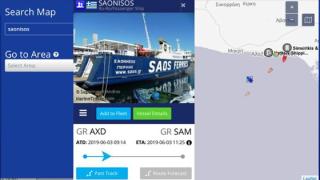 Το επιβατηγό πλοίο "SAONISOS" άλλαξε πορεία για να συνδράμει στην διάσωση ανθρώπων (video)