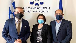 Η Πρέσβειρα της Σλοβακίας στην Ελλάδα επισκέφθηκε την Αλεξανδρούπολη