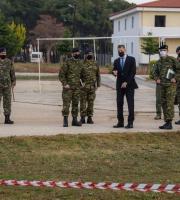Ο Αλκιβιάδης Στεφανής επισκέφθηκε τον Έβρο - Παρακολούθησε την εξέλιξη των εργασιών του φράχτη (φωτο)