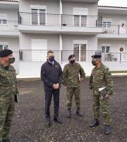 Ο Αλκιβιάδης Στεφανής επισκέφθηκε τον Έβρο - Παρακολούθησε την εξέλιξη των εργασιών του φράχτη (φωτο)