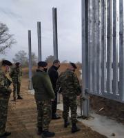 Ο Αλκιβιάδης Στεφανής επισκέφθηκε τον Έβρο - Παρακολούθησε την εξέλιξη των εργασιών του φράχτη (φωτο)