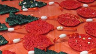 Δημιουργικό εργαστήρι κατασκευής χριστουγεννιάτικων στολιδιών στο Μουσείο Μετάξης