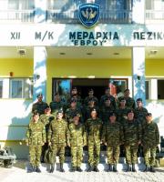 Ο Αρχηγός ΓΕΣ επισκέφθηκε την περιοχή ευθύνης XII Μ/Κ ΜΠ (φωτορεπορτάζ)