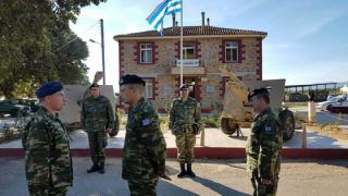 Ο Αρχηγός ΓΕΣ επισκέφθηκε την περιοχή ευθύνης XII Μ/Κ ΜΠ (φωτορεπορτάζ)