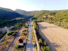 Πετώντας πάνω από το Σ.Σ. Ποτάμου λίγα χιλιόμετρα έξω από την Αλεξανδρούπολη
