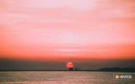 Dedeağaç güzel limanı çok renkli... resim gibi. 