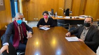 Με την Γ.Γ Υποδομών Μαρία- Έλλη Γεράρδη συναντήθηκε ο δήμαρχος Διδυμοτείχου