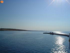 Therma bölgesinde, liman