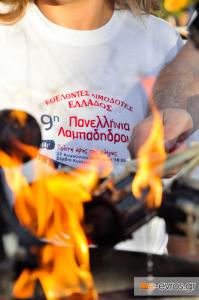 Η φλόγα της ελπίδας και του εθελοντισμού στα μέρη μας.