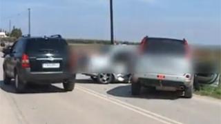 Παλαγία: Τροχαίο με πέντε ελαφρά τραυματίες.