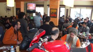 Με μεγάλη συμμετοχή και κέφι η λέσχη μοτοσικλετιστών Αλεξ/πολης έκοψε την πίτα της!