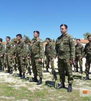 Εορτάστηκε στο στρατόπεδο Πατσούκα ο Άγιος Γεώργιος.