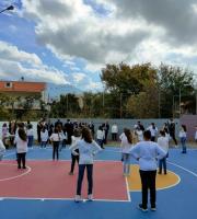 Εγκαινιάστηκαν 3 σχολικά γήπεδα στη Σαμοθράκη παρουσία της υφυπουργού Παιδείας Ζ. Μακρή! (φωτο + video)