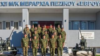 O Αρχηγός ΓΕΣ, Αντιστράτηγος Χαράλαμπος Λαλούσης βρέθηκε στο Δ’ Σώμα Στρατού στη Θράκη