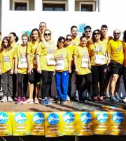 Οι εθελοντική ομάδα "run to change diabetes"