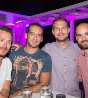 Γιορτάσαμε παραμονή Δεκαπενταύγουστου στο Yacht Club.