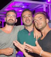 Γιορτάσαμε παραμονή Δεκαπενταύγουστου στο Yacht Club.