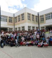 Ο παγκόσμιος πρωταθλητής ακοντισμού Γκατσιούδης στα σχολεία των Σαπών Ροδόπης