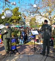 Τα κάλαντα είπε στην Αλεξανδρούπολη η 12η Μεραρχία Πεζικού