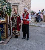 Με βυζαντινή μεγαλοπρέπεια ο εορτασμός στην Παναγία Κοσμοσώτειρα στις Φέρες  (φωτος)