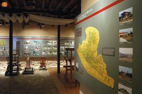 Εσωτερική άποψη του μουσείου μετάξης Σουφλίου.