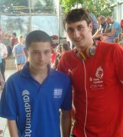 Φορτωμένος μετάλλια και ρεκόρ γύρισε από Φρανκφούρτη ο Δημοσθένης του ΟΦΘΑ.