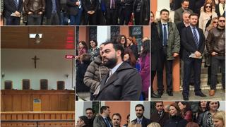 “Ηχηρή” παράσταση διαμαρτυρίας των δικηγόρων της Αλεξανδρούπολης